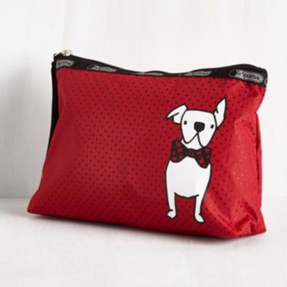 🆕 LeSportsac small dog make-up pouch purse